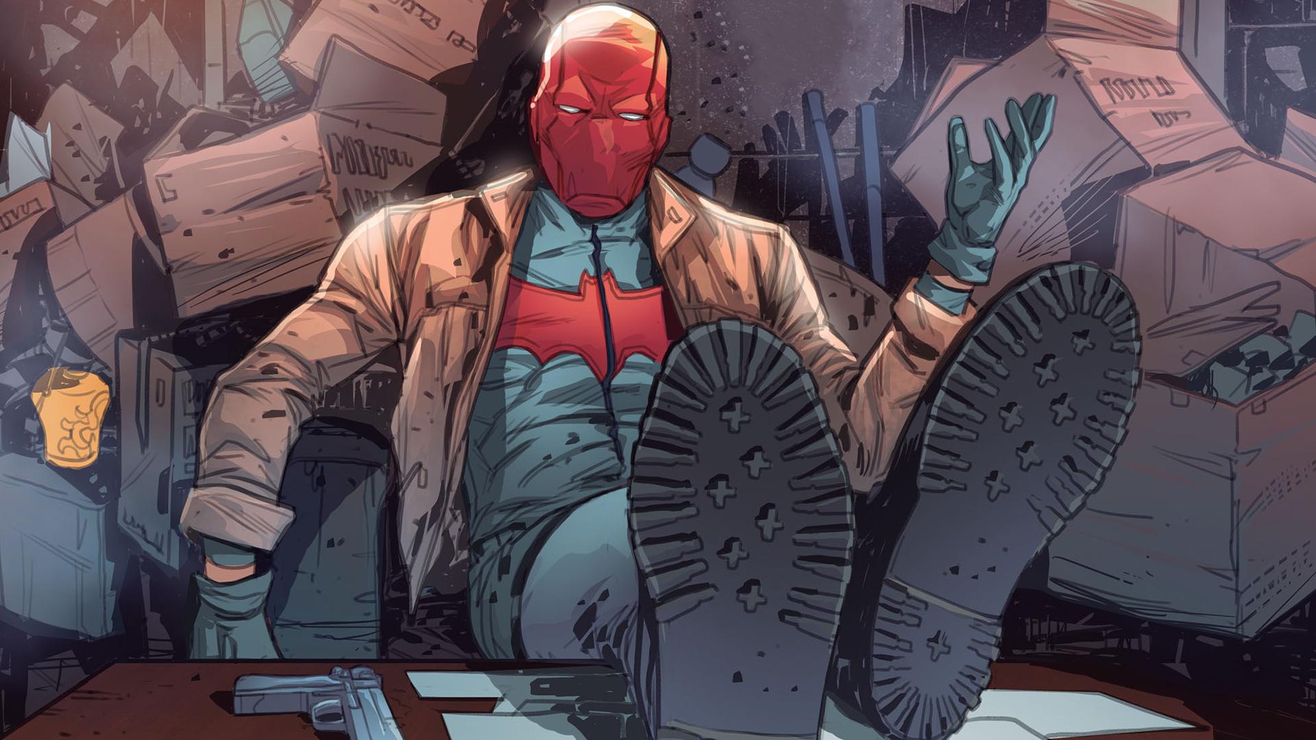 1920x1080 Desktop Wallpaper Red Hood, Batman, Dc Comics, HD Image, Picture, Background, 3cbe14