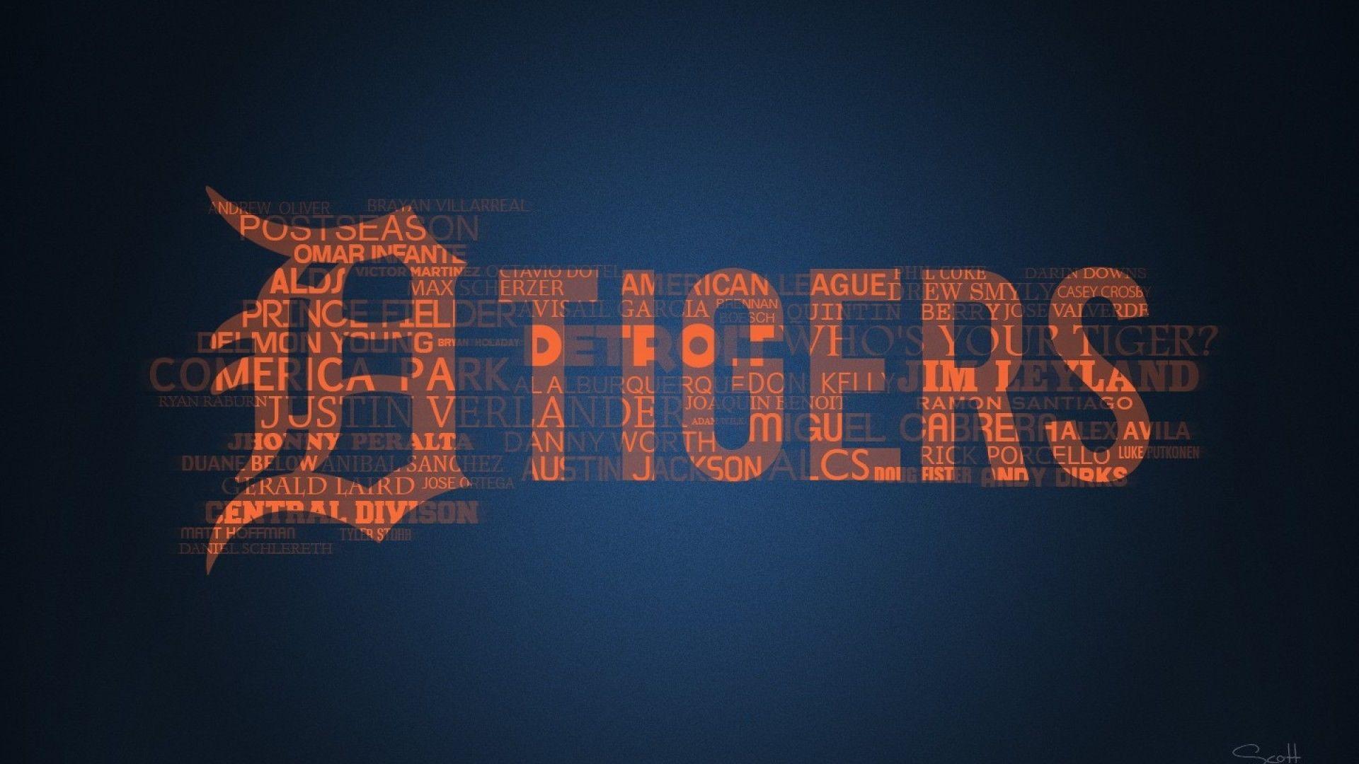 Hình nền máy tính để bàn 1920x1080 Detroit Tigers 1920x1080