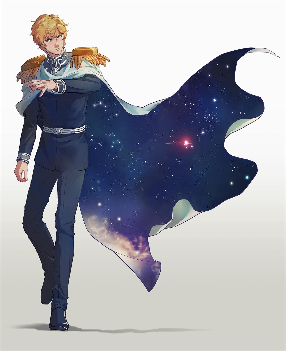 1200x1471 Reinhard von Lohengramm Eiyuu Densetsu Anime Image Board