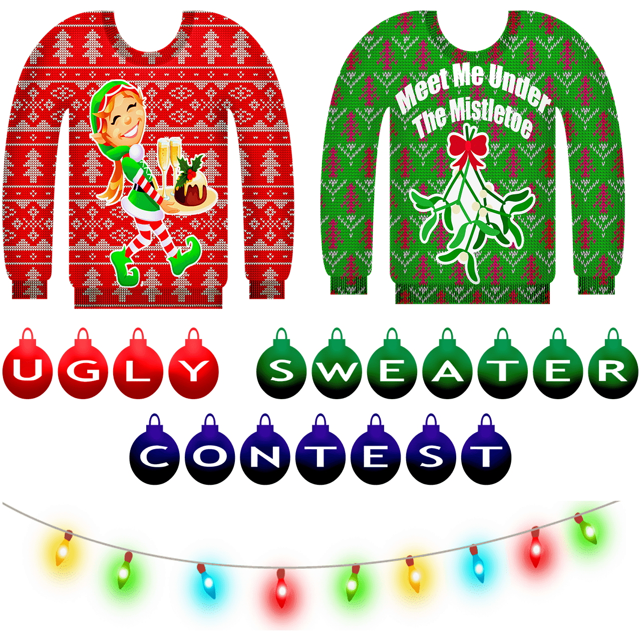 1280x1280 Ugly Christmas Sweater