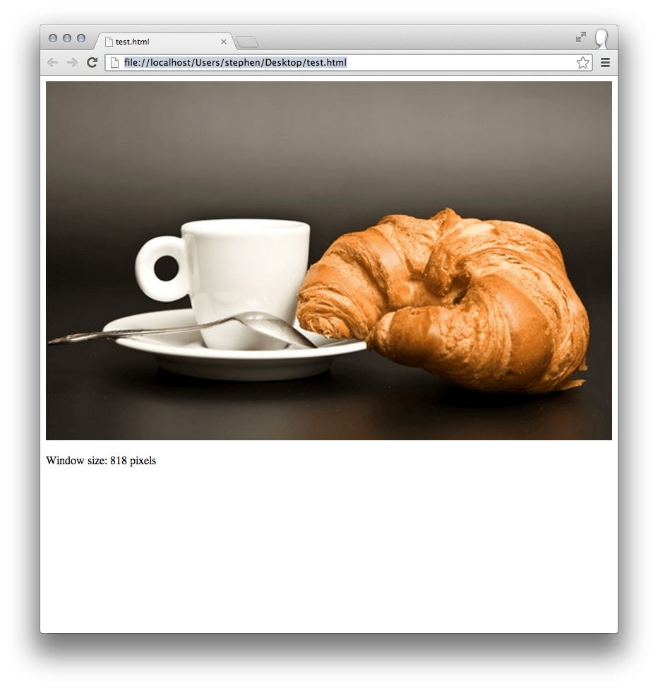 932x975 Simple Responsive Image With CSS Background Image