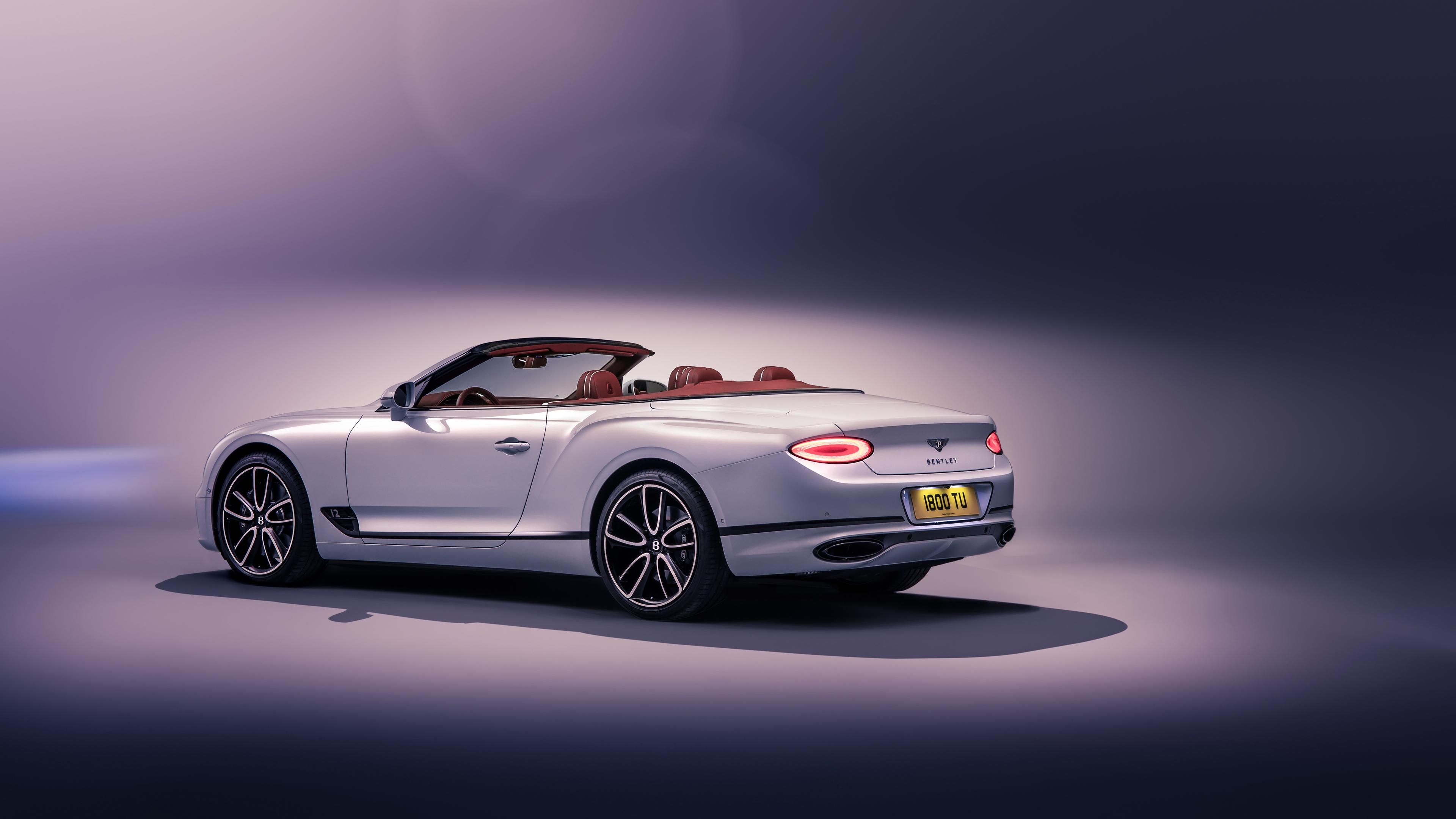 3840x2160 Wallpaper 4k Bentley Continental GT Convertible 2019 Rear 4k Wallpaper