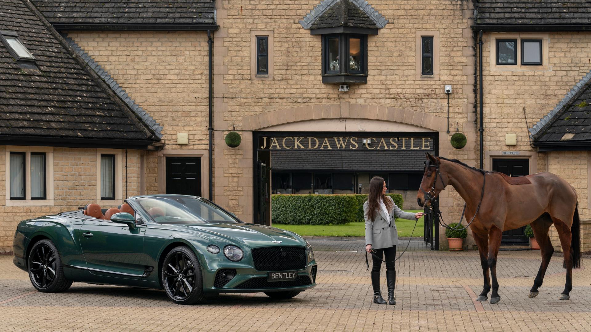 1920x1080 Bentley Continental GT Convertible Equestrian Edition 2020. Desktop wallpaper. 1920x1080