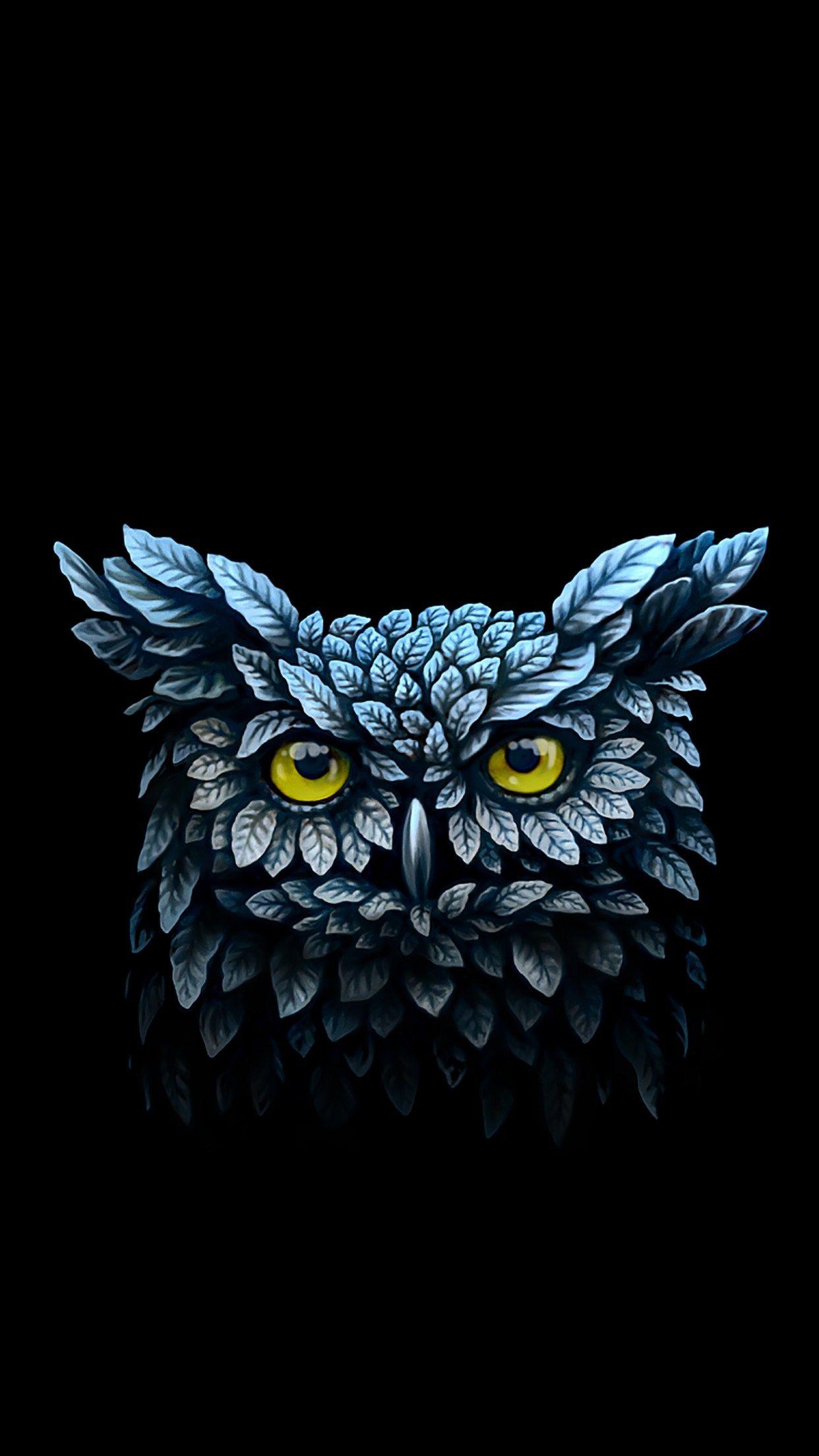 1242x2208 Owl iPhone Wallpaper