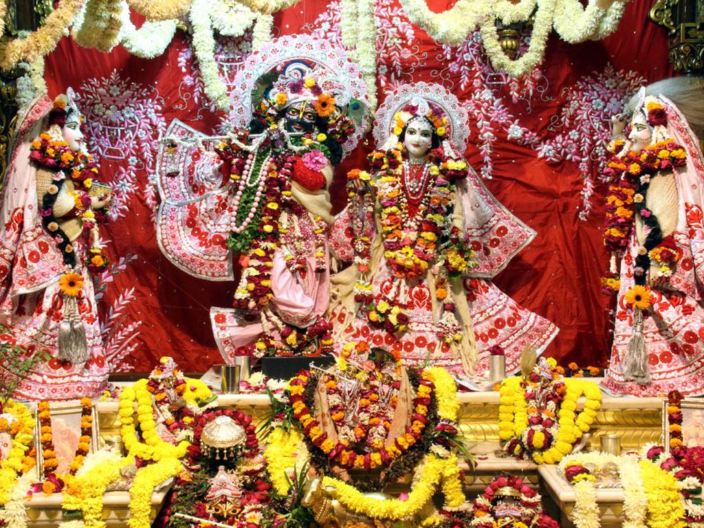 1024x768 ISKCON Radha Krishna Krishna Wallpaper Free Download