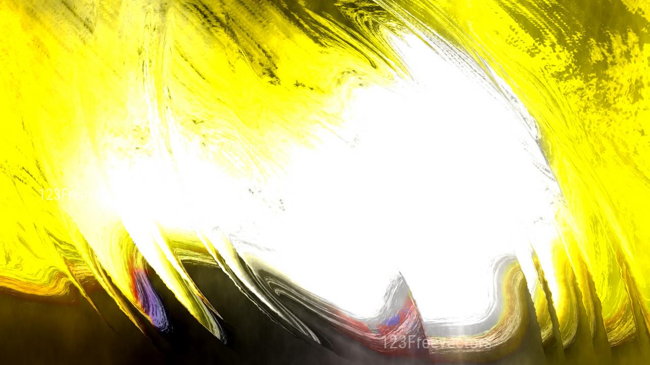 1280x720 Yellow Black and White Paint Texture Background Image