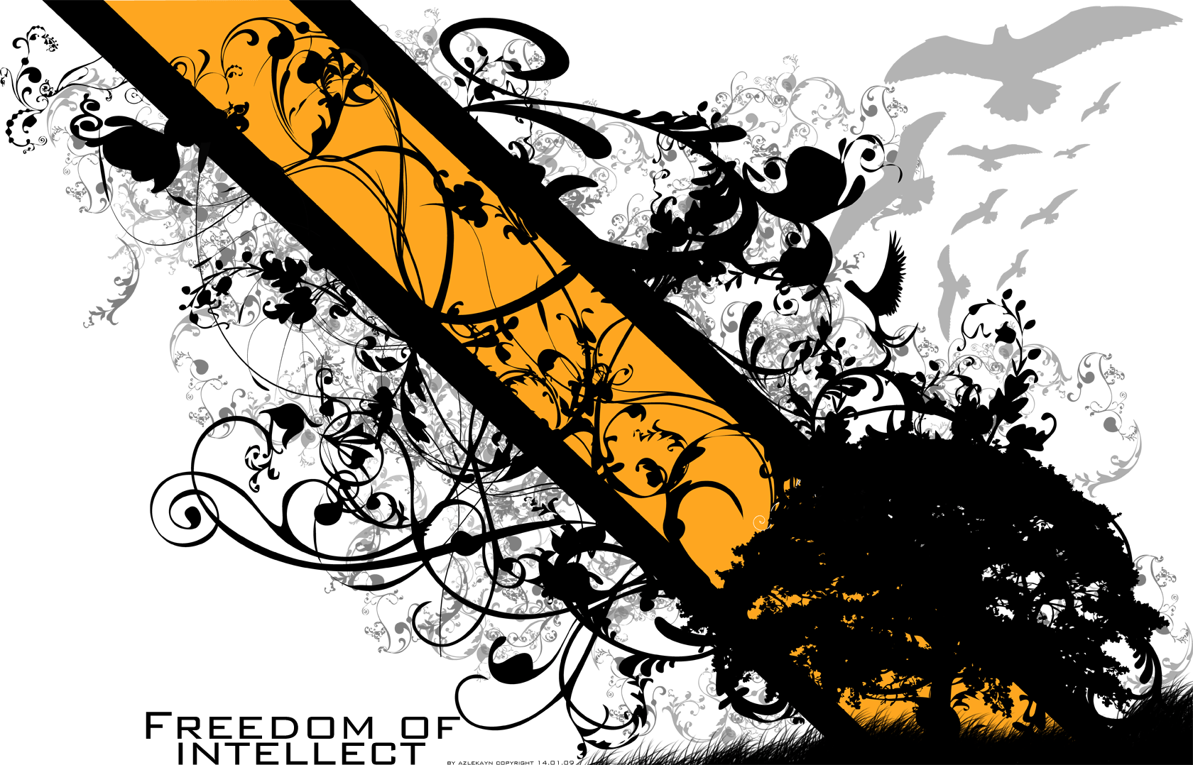 1680x1078 Free download abstract black white yellow design freedom of intellect HD Wallpaper [1680x1078] for your Desktop, Mobile & Tablet. Explore Yellow and White Wallpaper Designs. Yellow Background Wallpaper, Bright