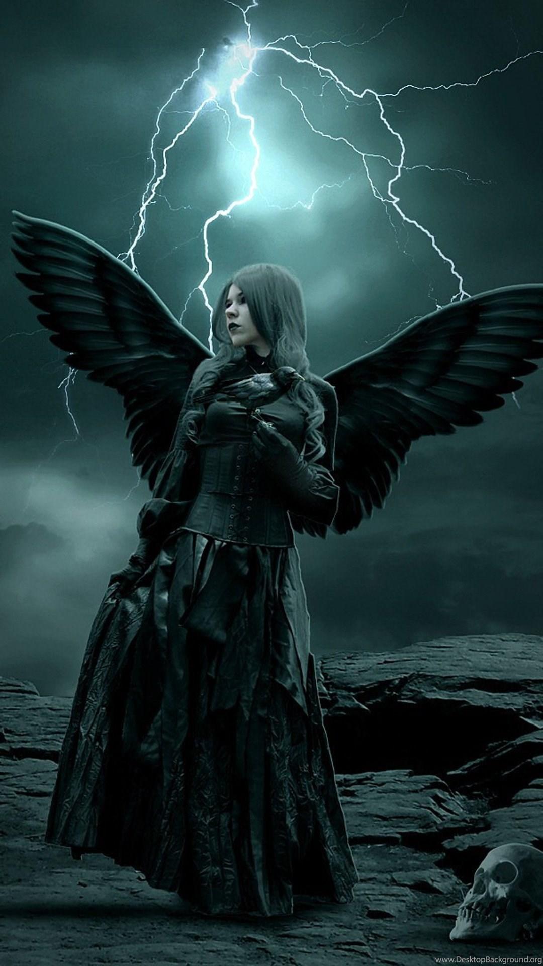 1080x1920 Asus Zenfone 2 Wallpaper: Dark Angel Android Wallpaper Mobile. Desktop Background