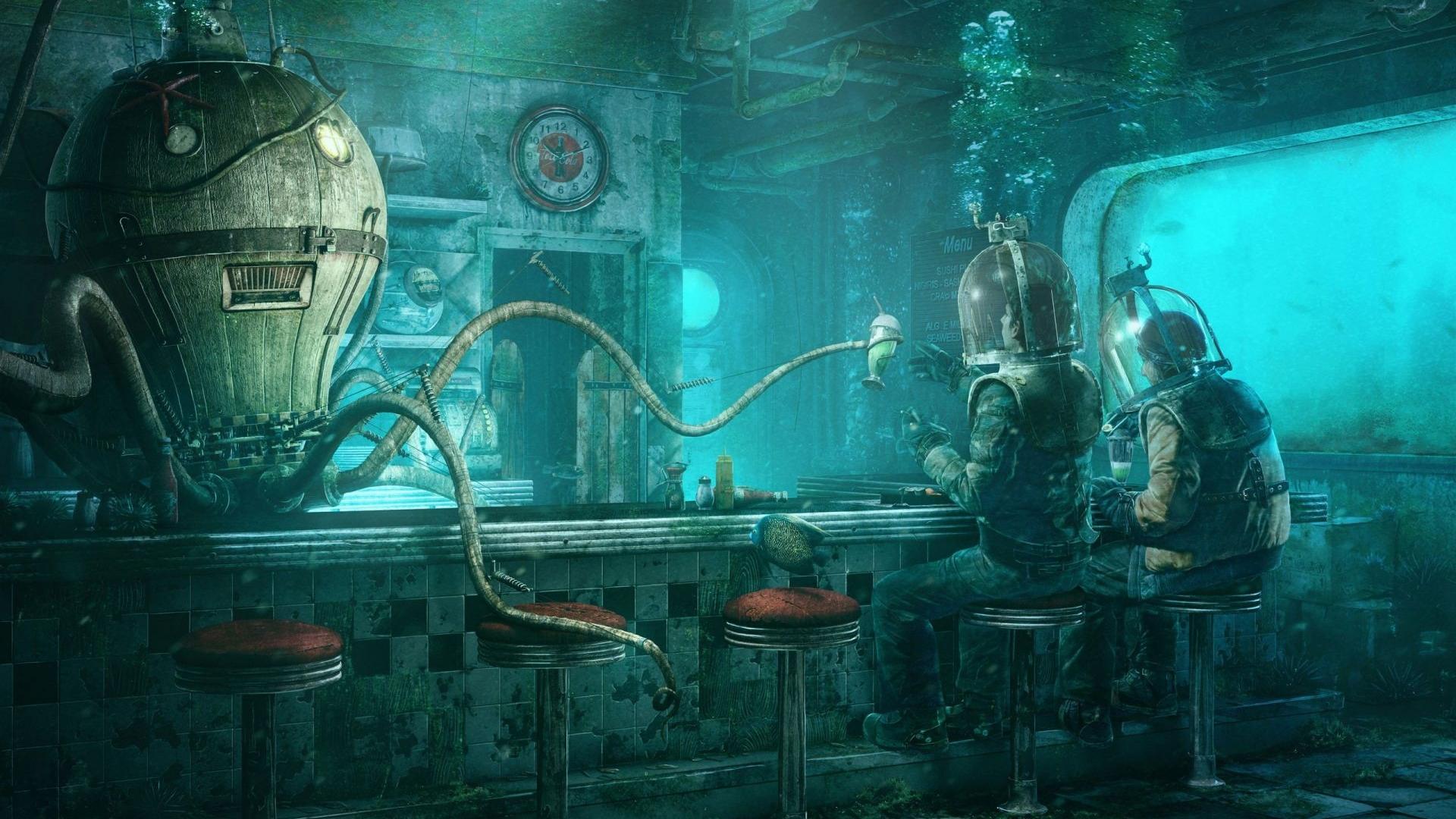 1920x1080 Free download Deep Sea Diner Full HD Wallpaper and Background [1920x1080] for your Desktop, Mobile & Tablet. Explore Deep Sea Diving Wallpaper. Deep Sea Diving Wallpaper, Deep Sea Wallpaper