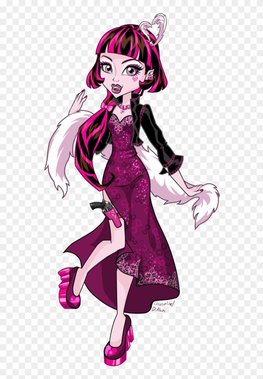 840x1212 Draculaura Mafia High Monster High Illustration Byágenes De Monster High Draculaura Transparent PNG Clipart Image Download