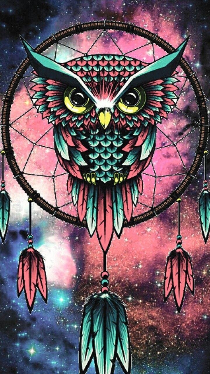 720x1280 《 Wallpaper 》. Owl artwork