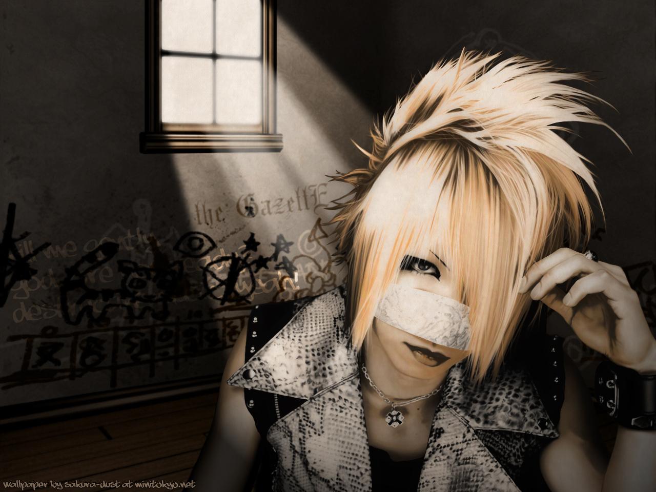 1280x960 Reita Wallpaper: the GazettE in Old School Graffiti