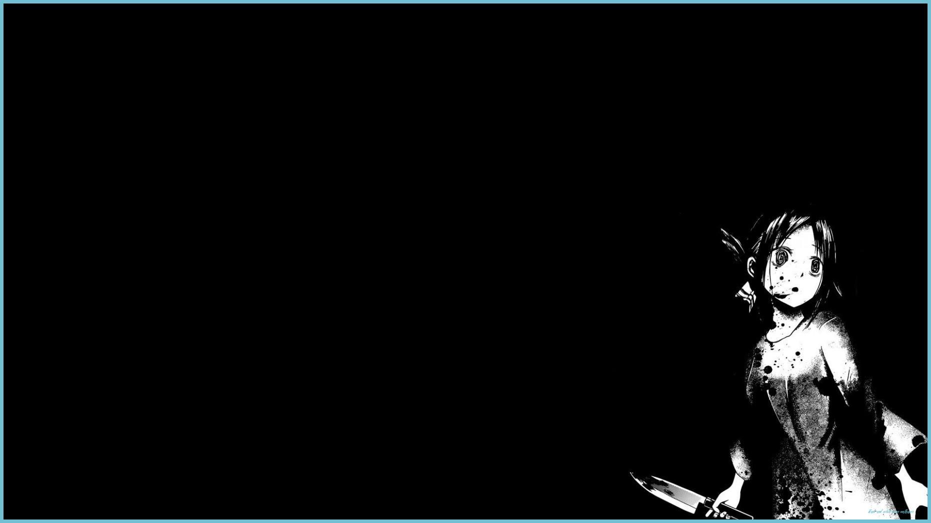 1862x1047 Gigantic Influences Of Black And White Anime Wallpaper. Black And White Anime Wallpaper