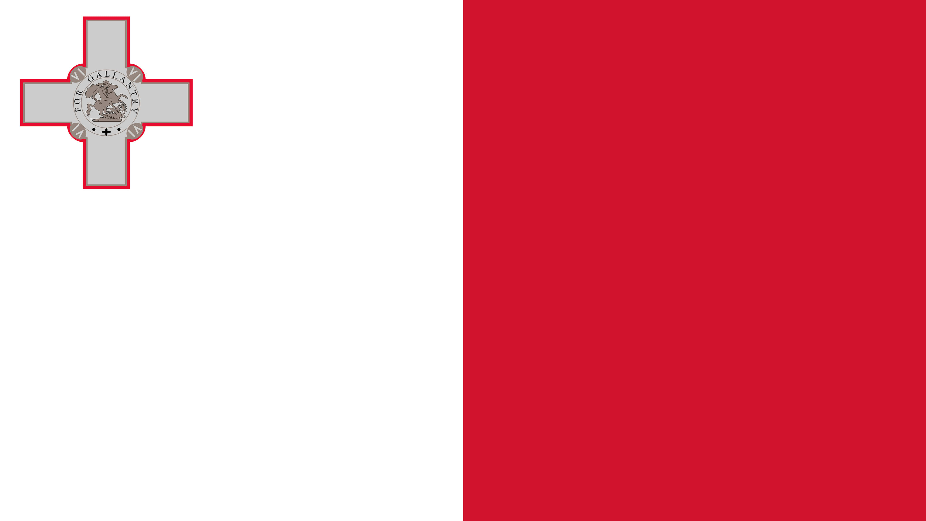 3840x2160 Malta Flag Wallpaper
