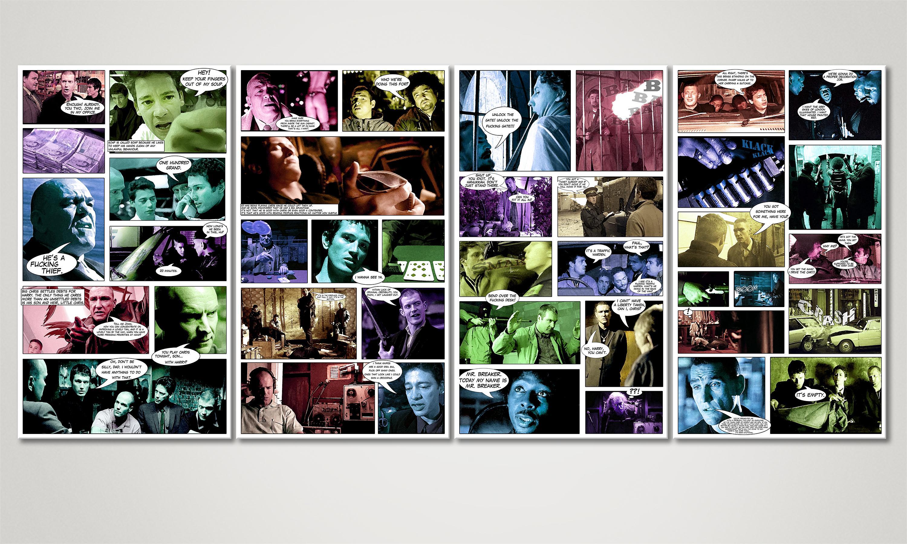 3000x1800 Art print Lock, Stock & Two Smoking Barrels 160x70cm