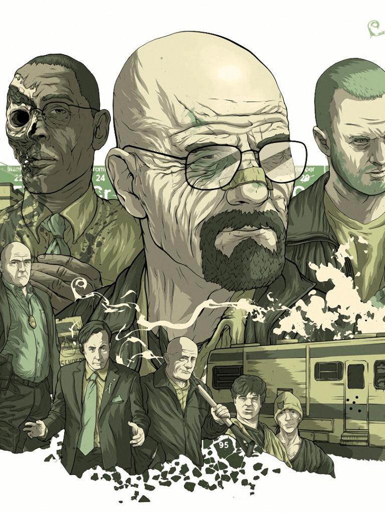 768x1024 TV Show Breaking Bad