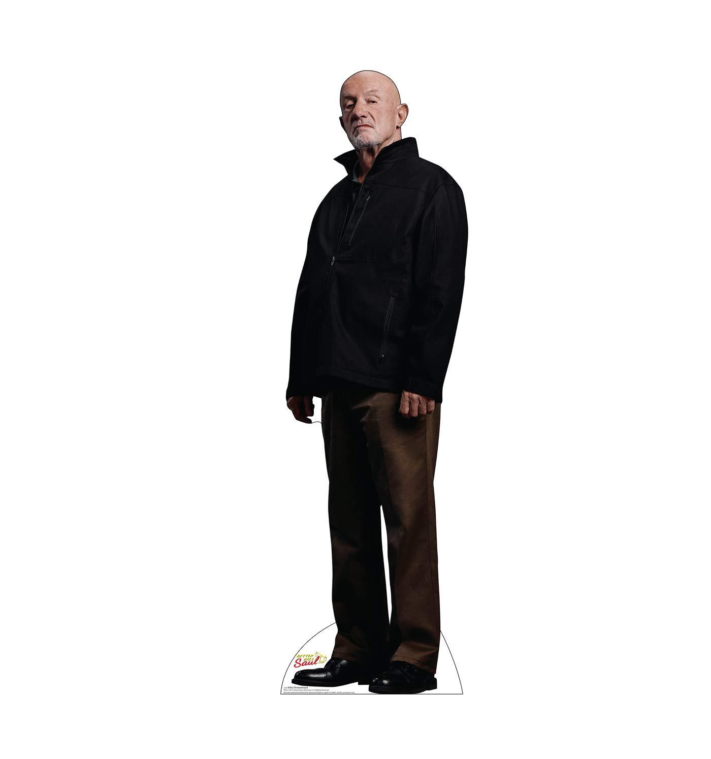1400x1494 montibello.com Home & Kitchen Home Décor Advanced Graphics Mike Ehrmantraut Life Size Cardboard Cutout Standup AMCs Better Call Saul 2355