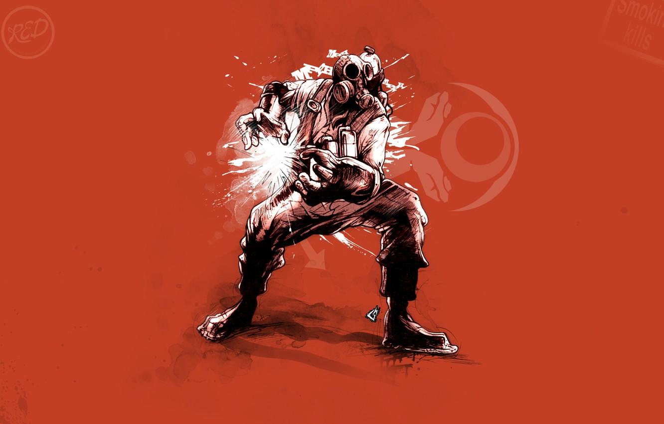 1332x850 Wallpaper Hadouken, TF energy image for desktop, section игры