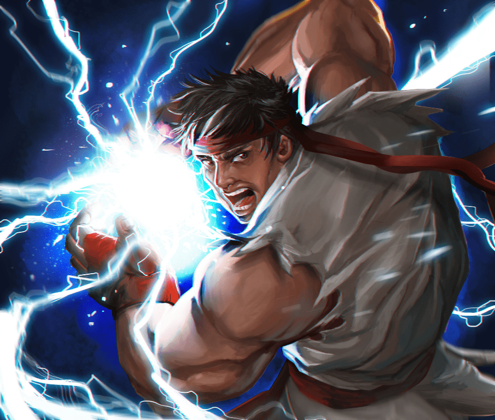1000x850 Hadouken, Francell Garrote. Street fighter, Ryu street fighter, Fighter
