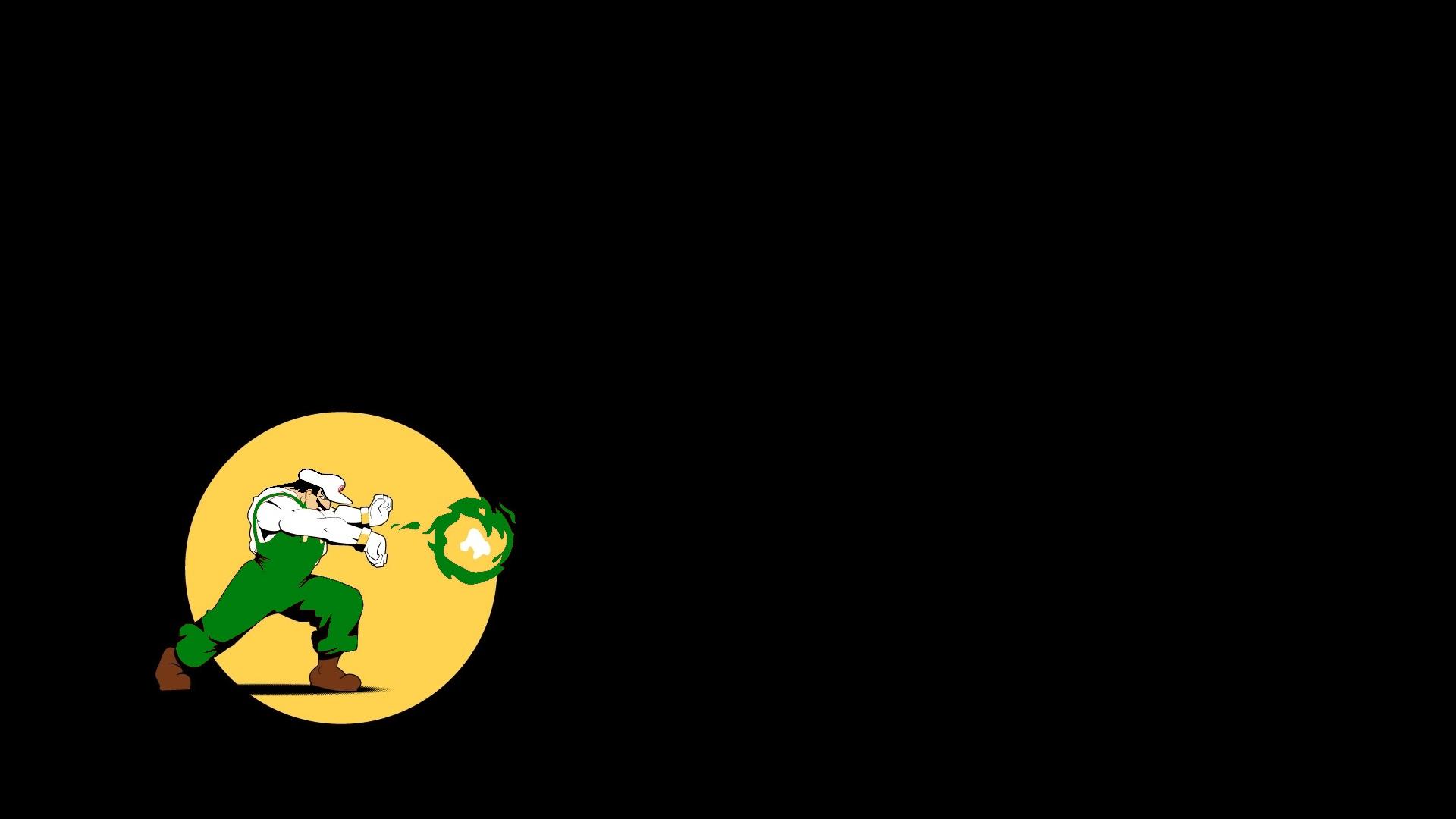 1920x1080 Download Mario Hadouken Wallpaper 1920x1080