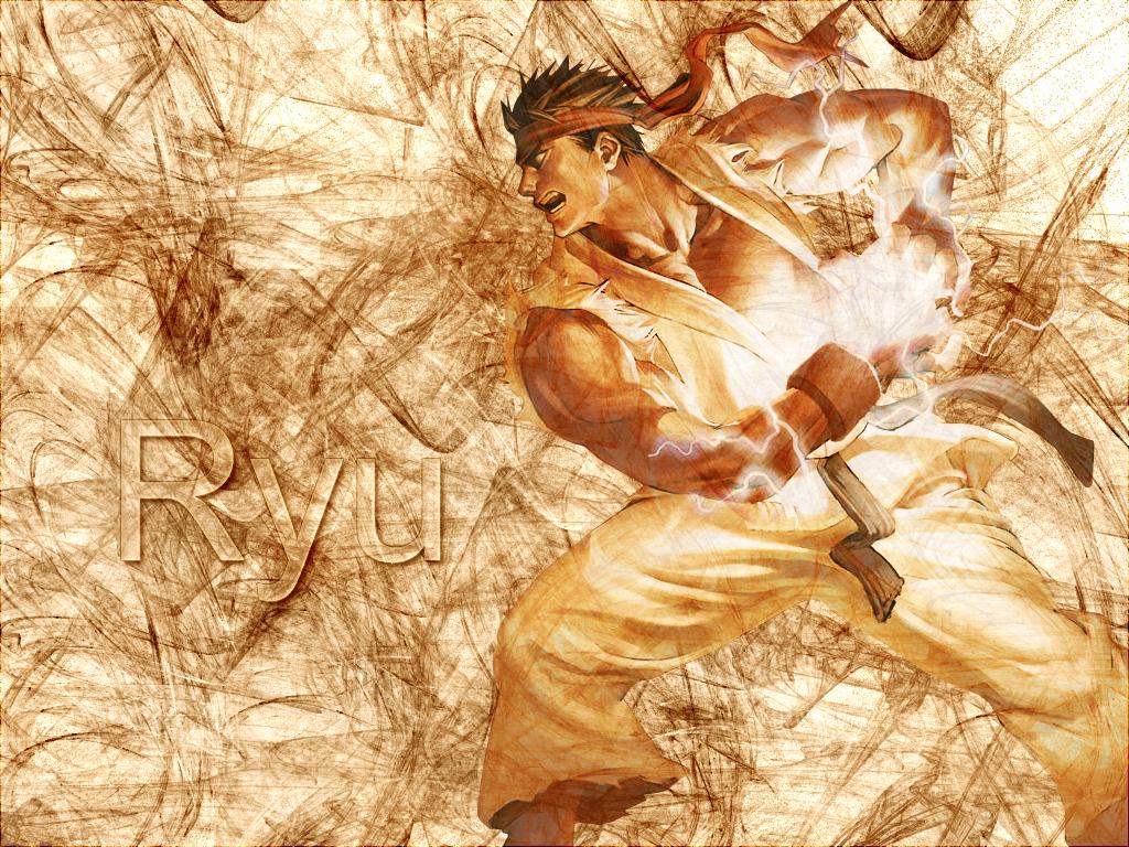 1024x768 Street Fighter Wallpaper: Ryu