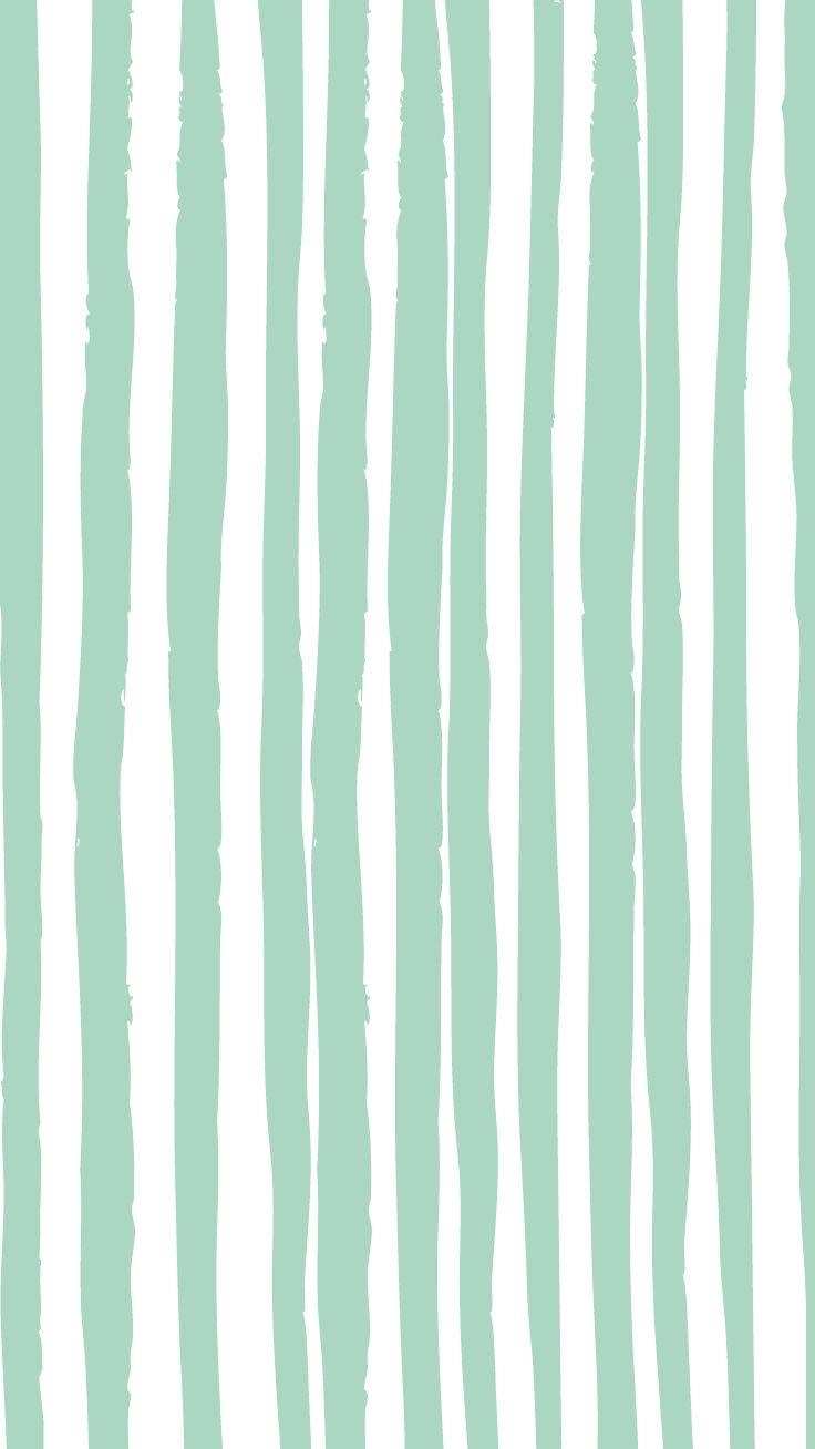 736x1308 Preppy Original iPhone wallpaper: Mint Stripes. Preppy Wallpaper. Original iphone wallpaper, Preppy wallpaper, iPhone wallpaper preppy
