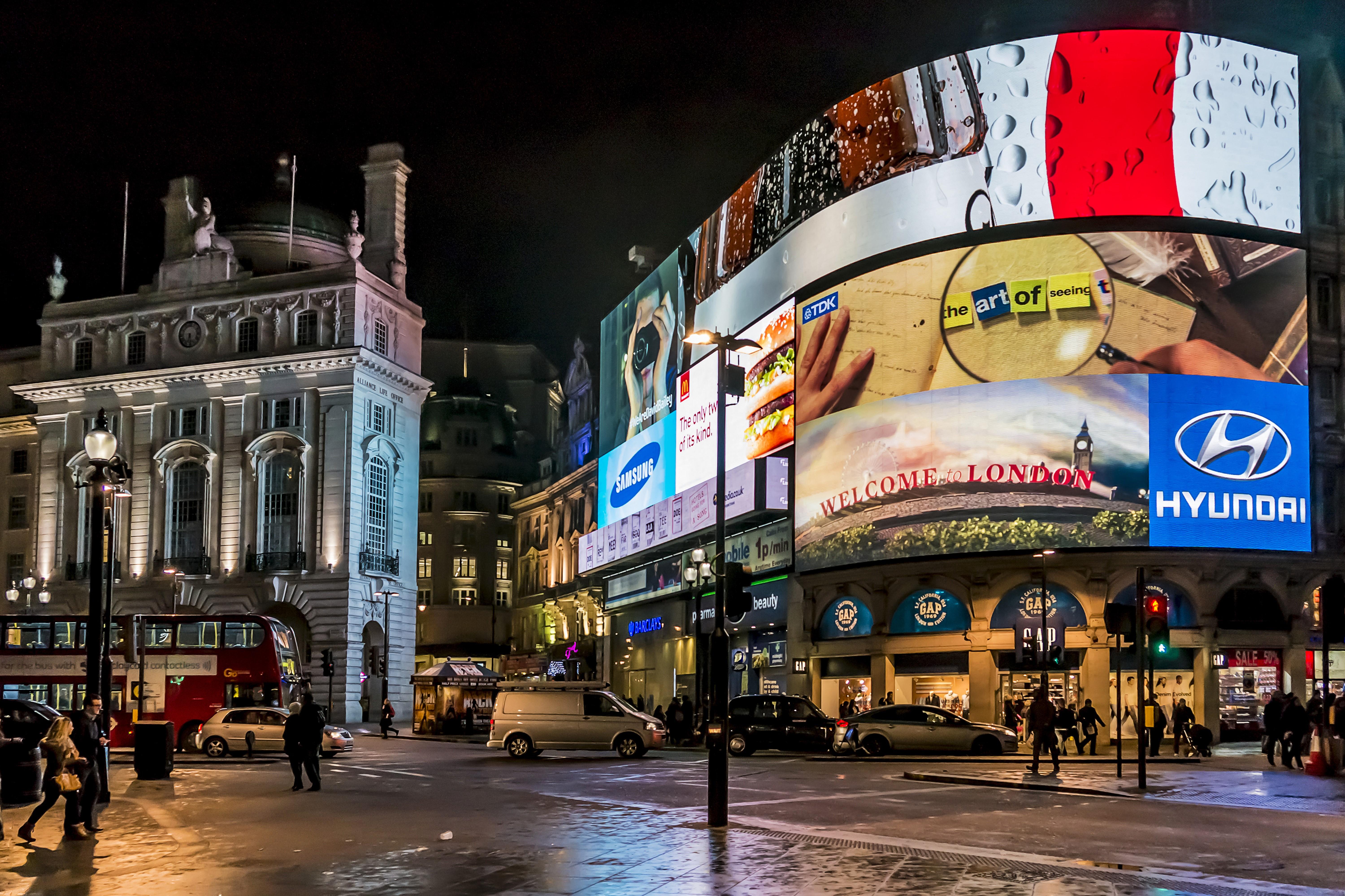 6000x4000 Piccadilly Circus HD wallpaper, Background