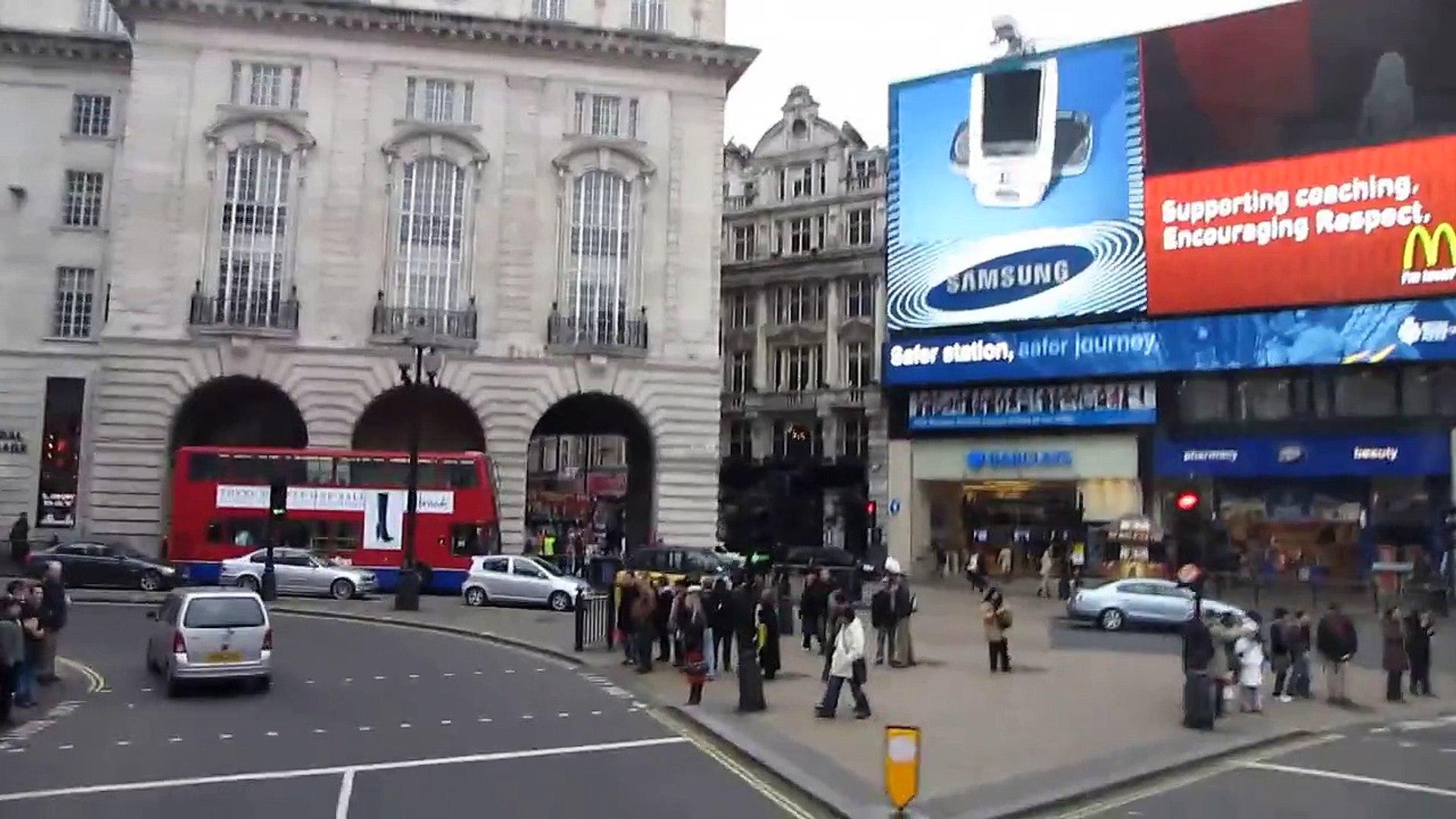 1920x1080 Piccadilly Circus to Regent street from bus HD (add &fmt=22 to url) 57