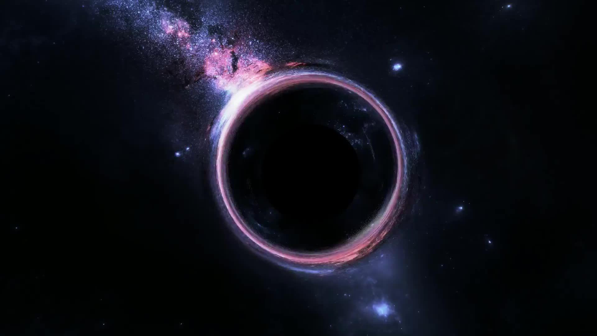 1920x1080 Black Hole Wallpaper