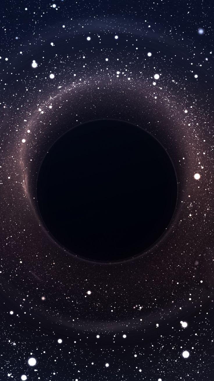 736x1308 Black whole. True or digital art???. Galaxy wallpaper, Space art, Dark planet
