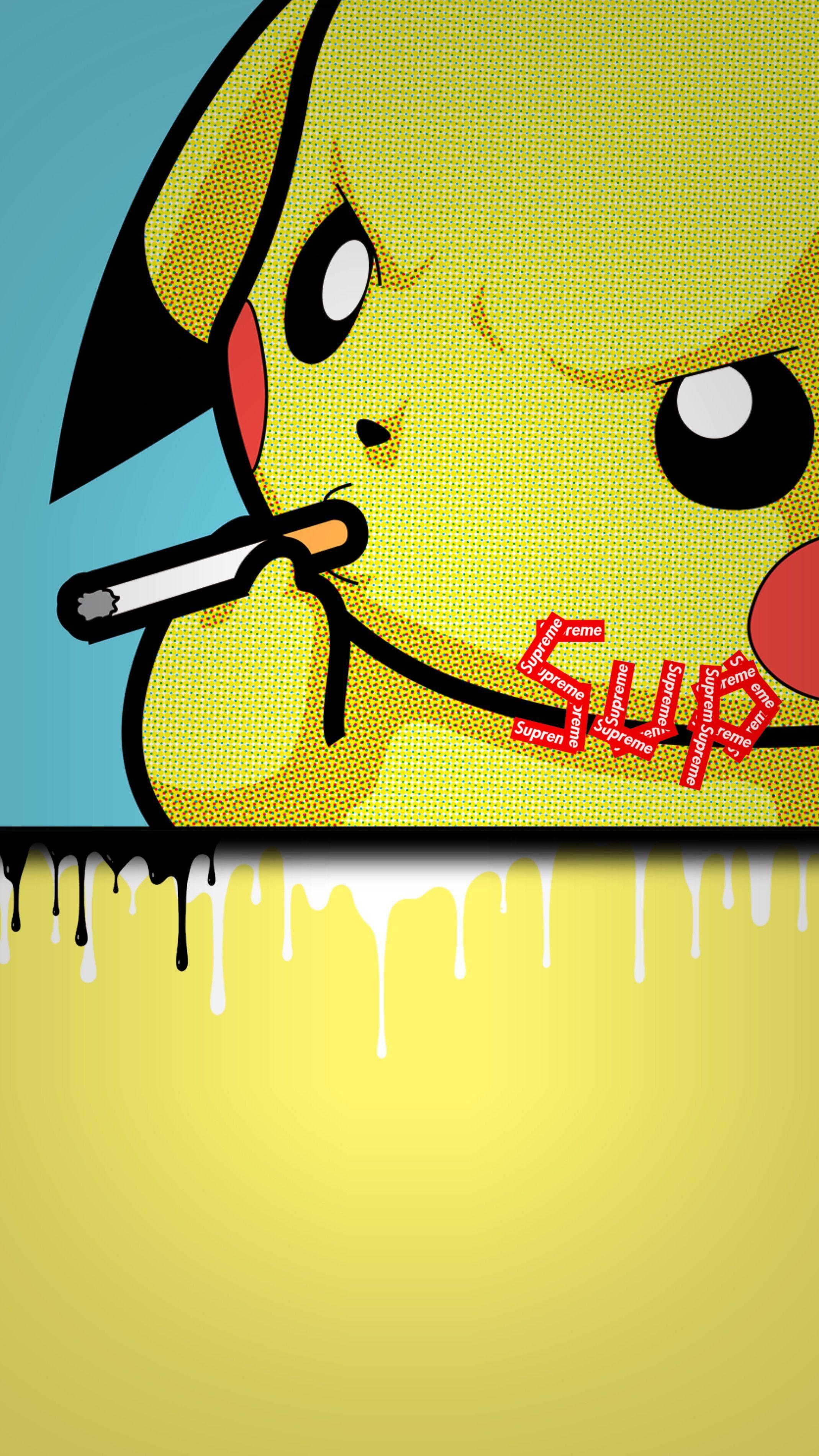 Supreme Pokemon HD phone wallpaper