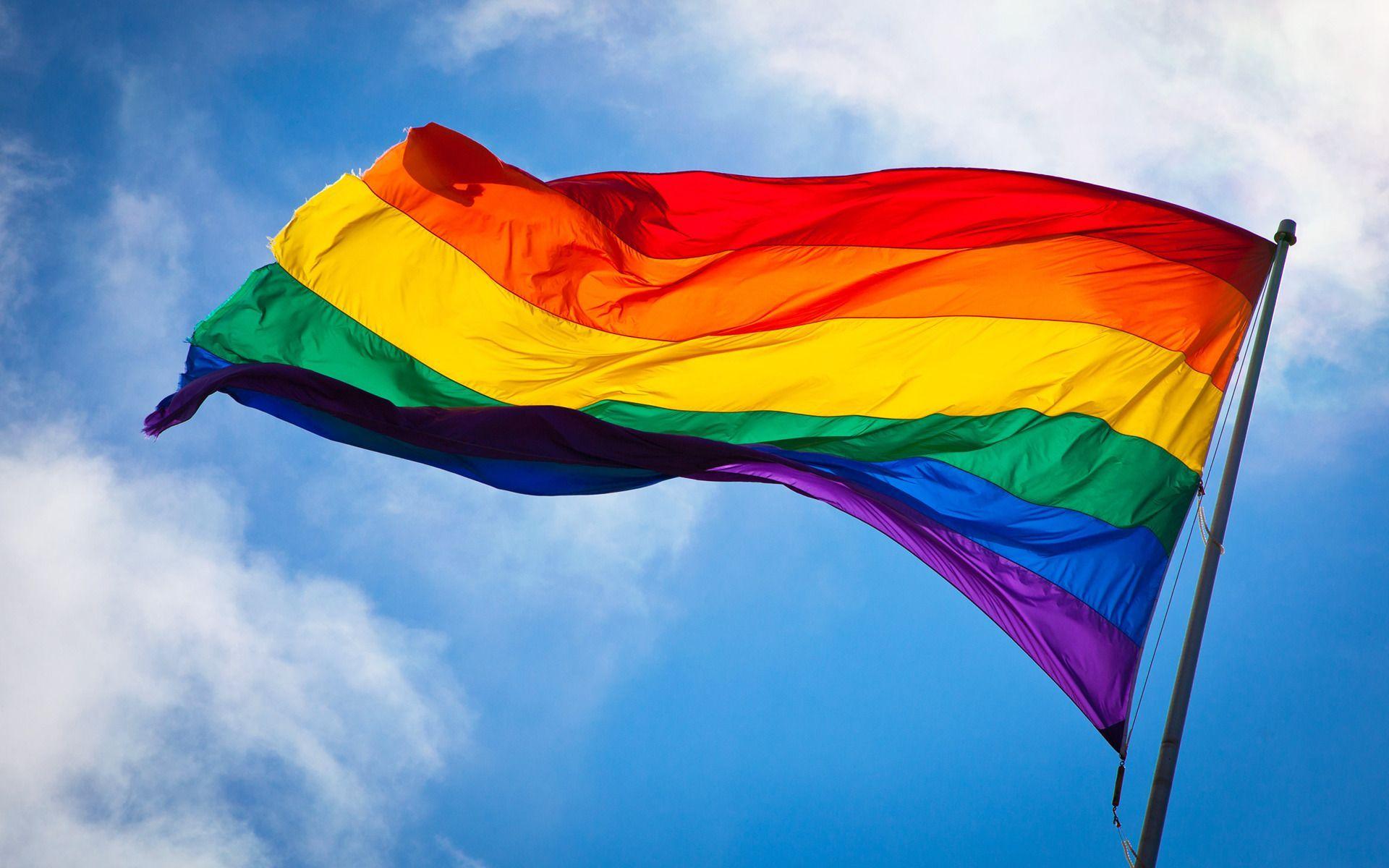 1920x1200 gay pride flag rainbows colorful sky clouds san francisco windy