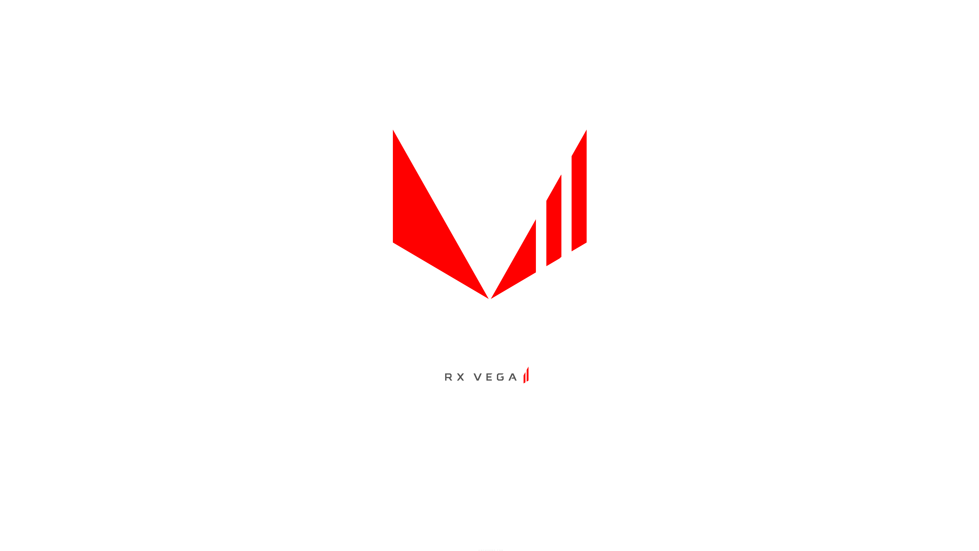 3840x2160 RX VEGA II Logo Wallpaper