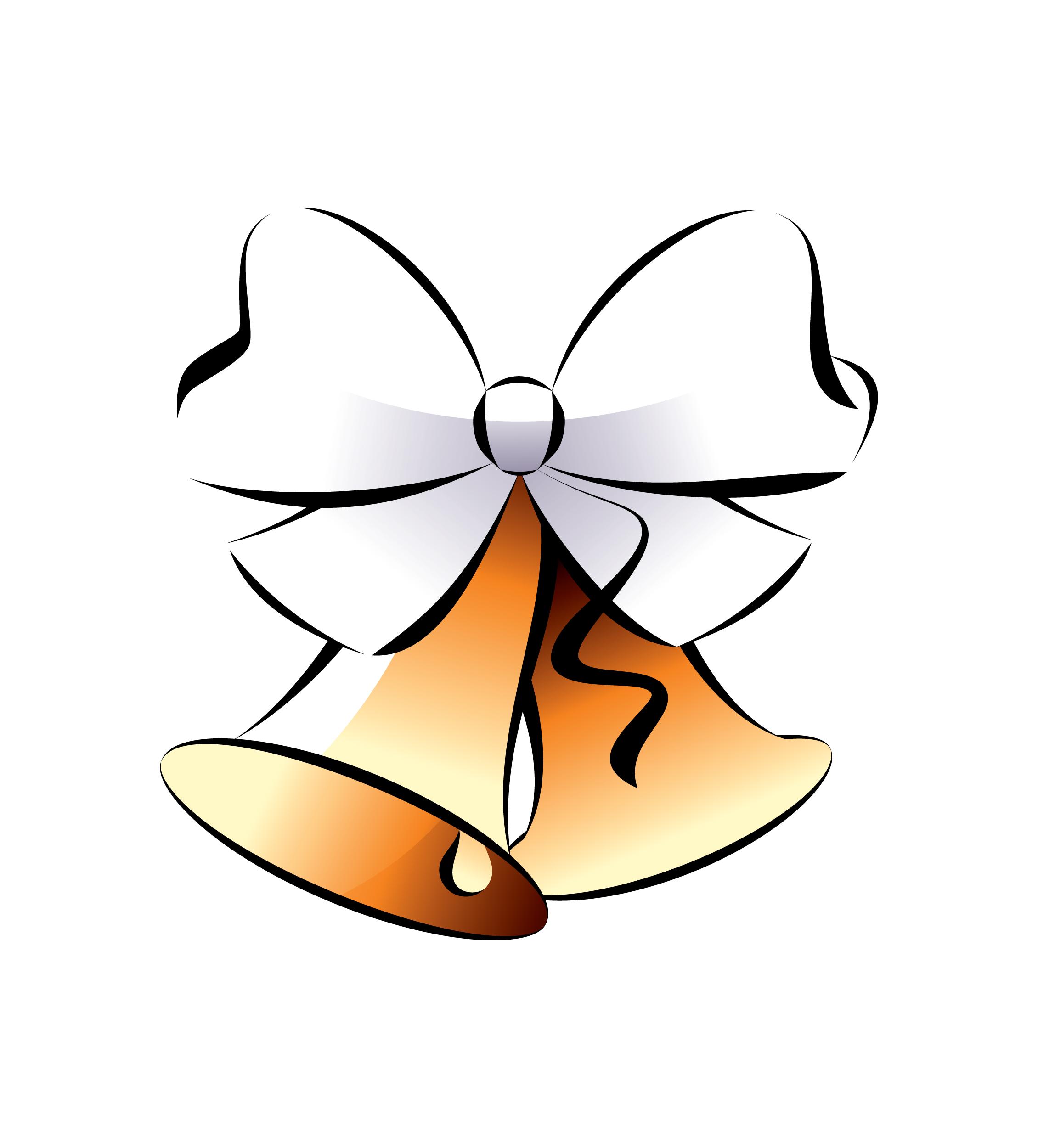 2260x2500 Free Wedding Bells Borders