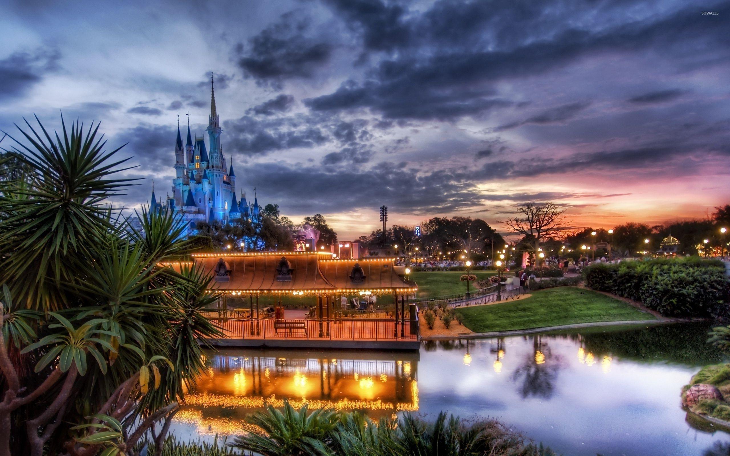 Disney World Landscape Desktop