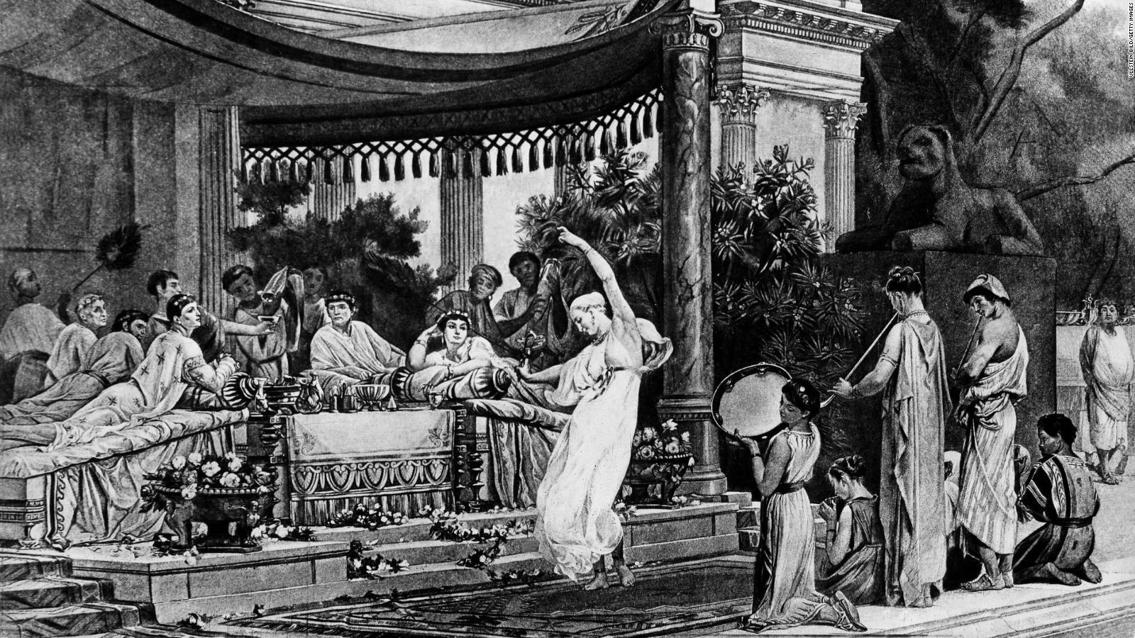 1600x900 The ancient Roman banquet celebrated shock, awe and carpe diem
