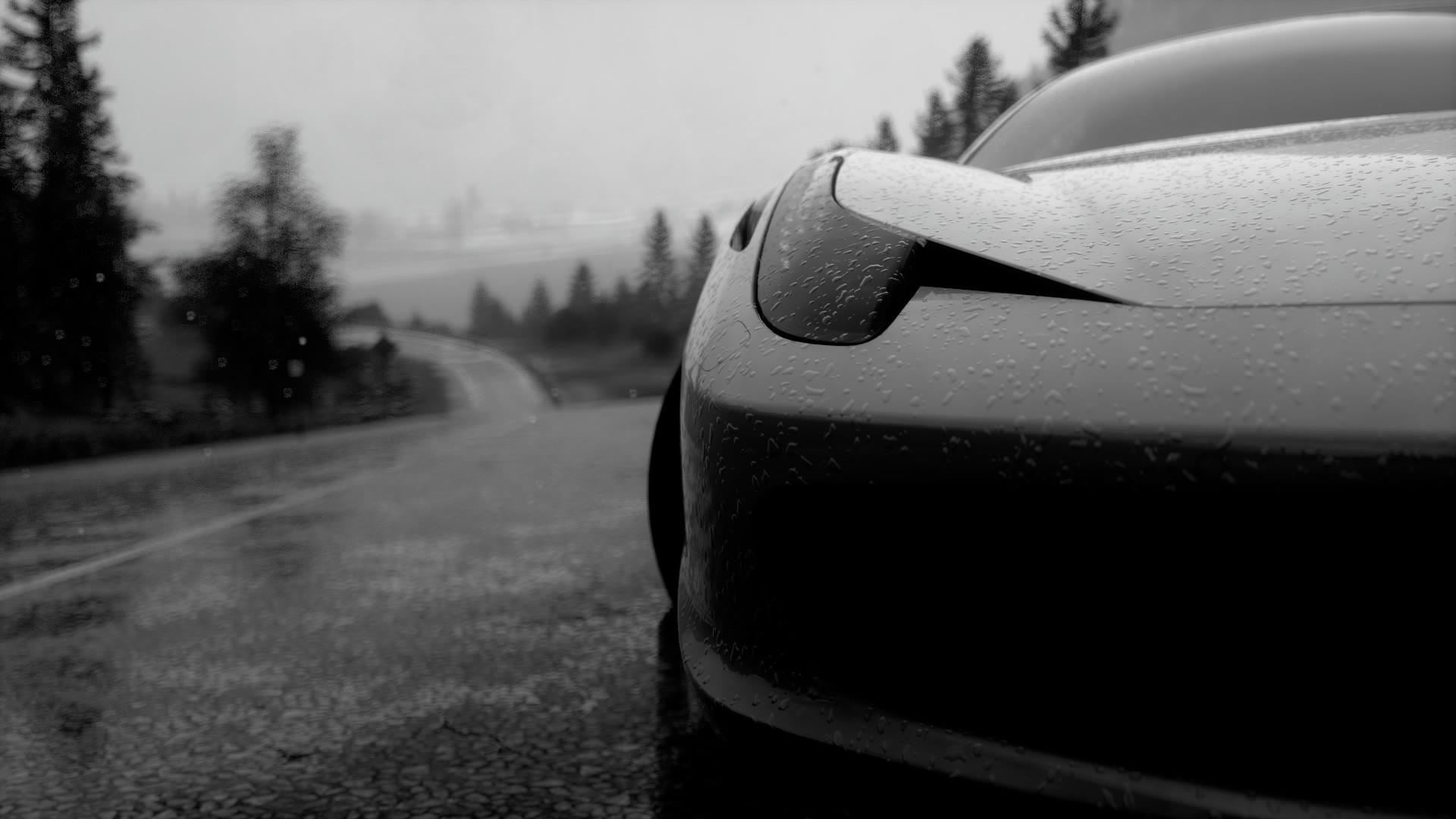 1920x1080 Driveclub, Car, Rain, Ferrari Wallpaper HD / Desktop and Mobile Background