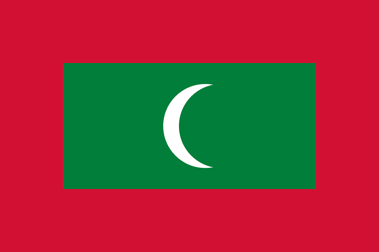 1280x853 Maldives Flag National vector graphic