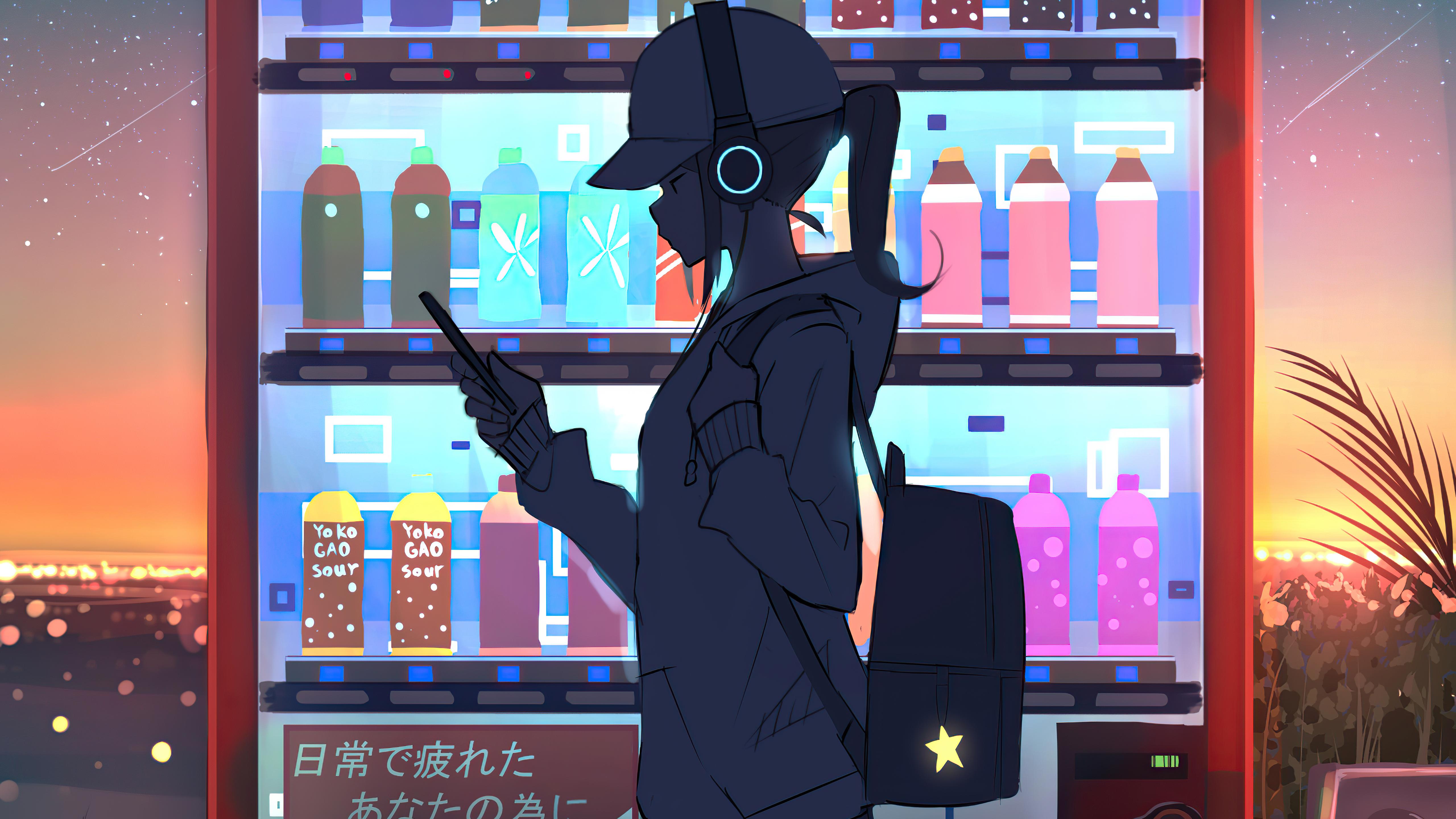 Anime Vending Machine Wallpapers  Top Free Anime Vending Machine  Backgrounds  WallpaperAccess