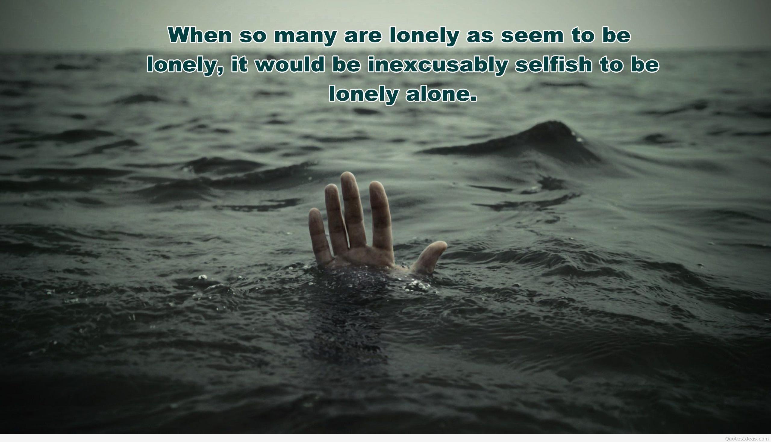 2560x1467 Alone Sad Wallpaper