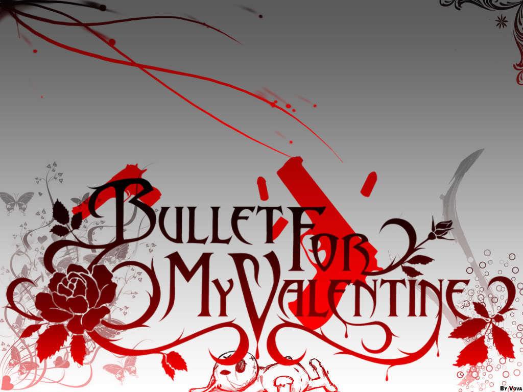 1024x768 bluebullet For My Valentine Wallpaper