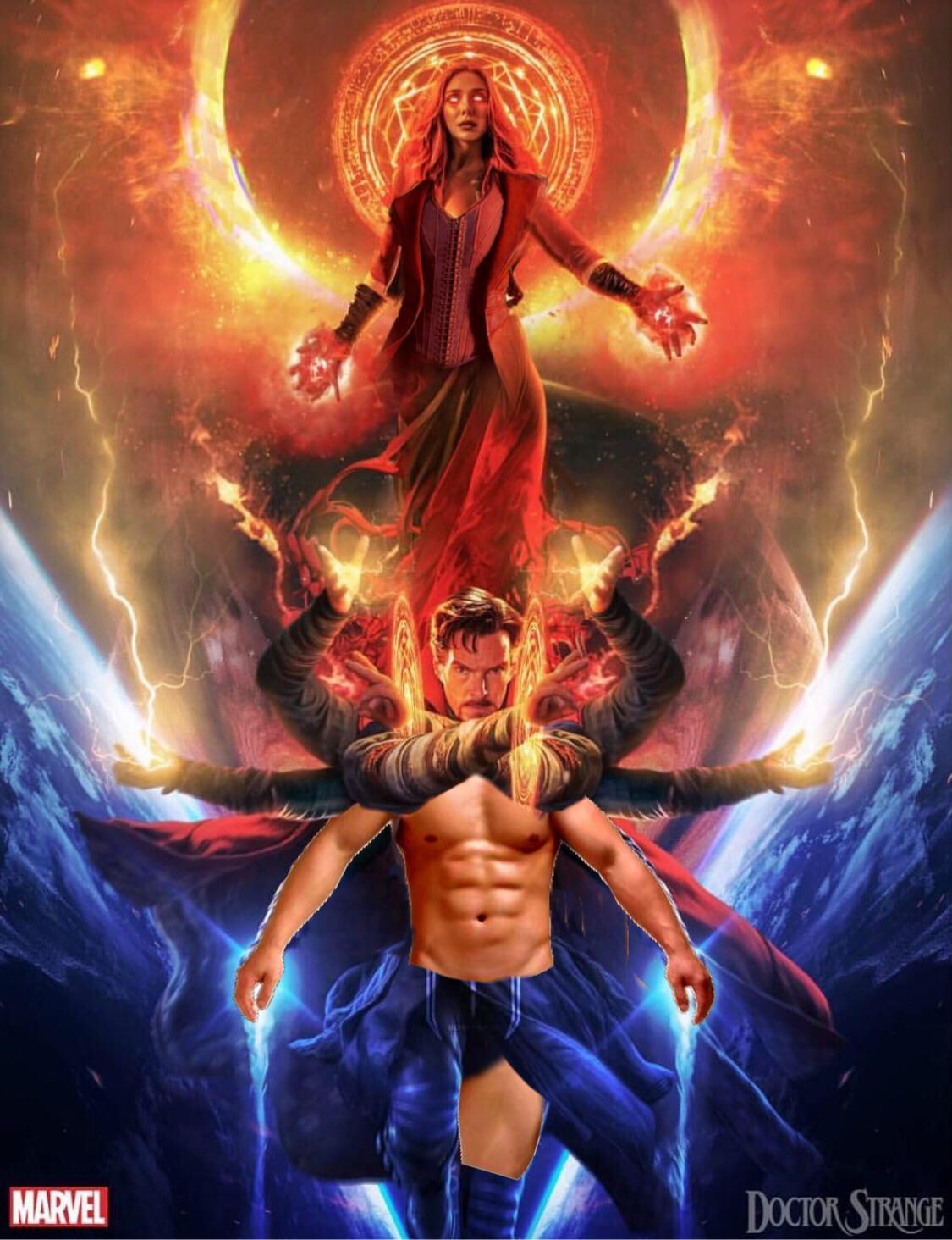 1125x1464 Doctor Strange in the Multiverse of Madness parody poster: marvelstudios