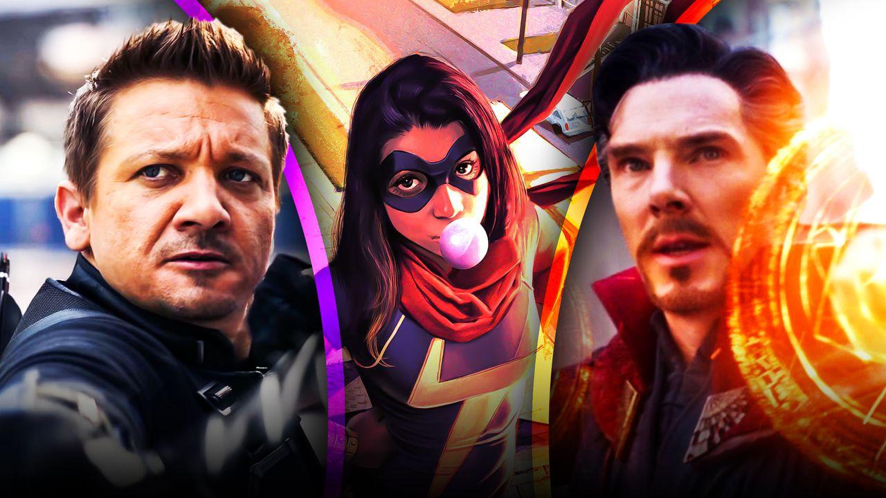 1280x720 MCU: Leaked Concept Art For Doctor Strange Ms. Marvel & Hawkeye Revealed