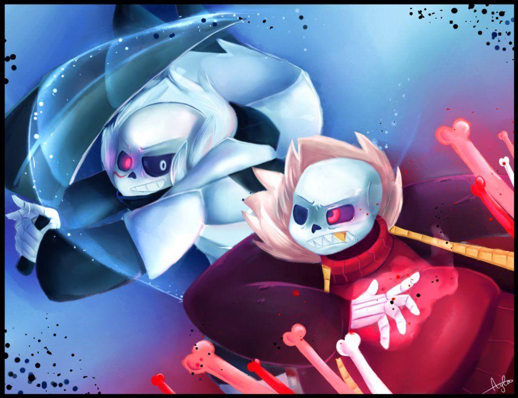 1020x783 Cross Sans Wallpaper