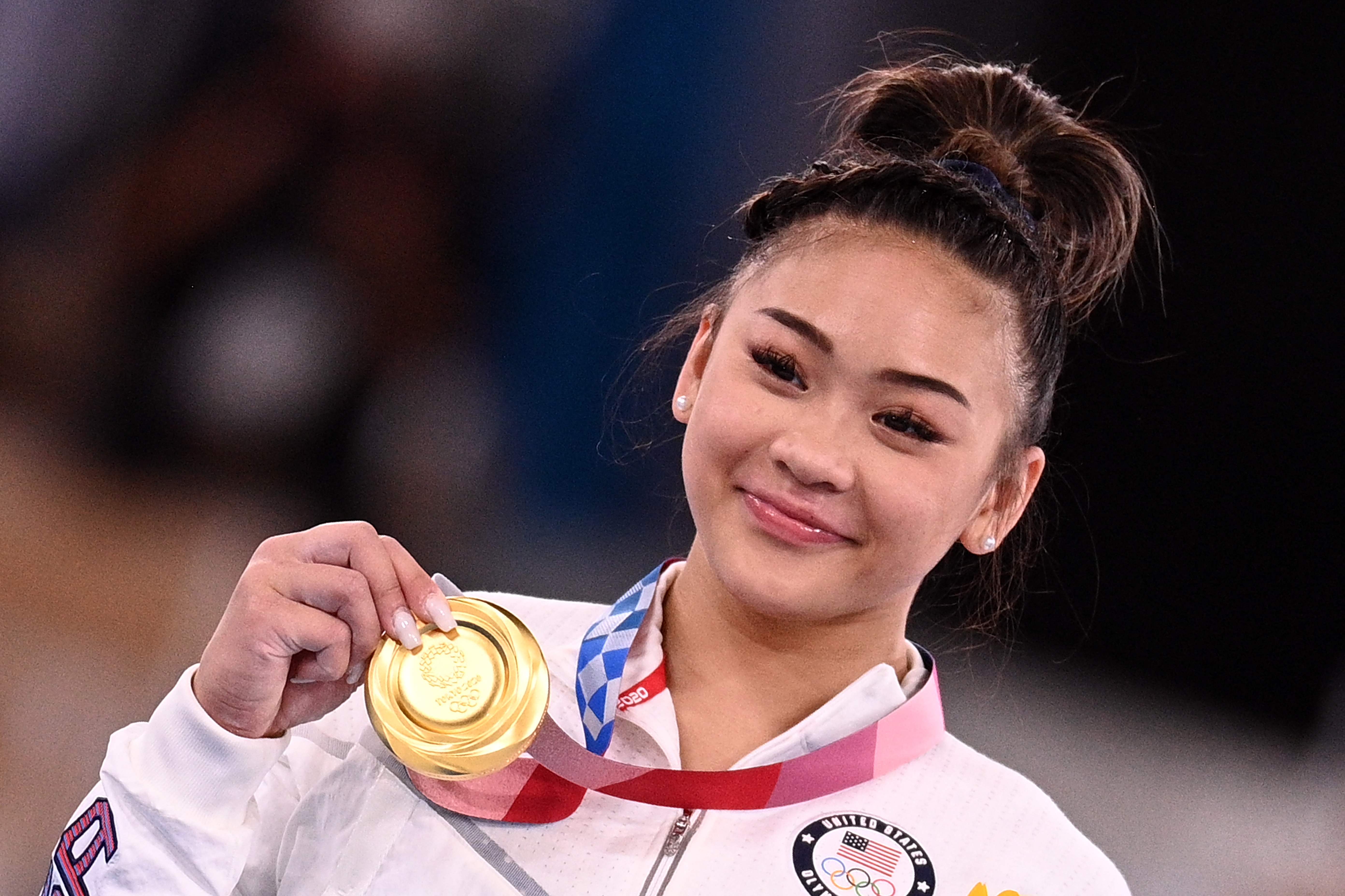 5568x3712 Gymnastics: 14 Suni Lee Photo From Her All Around Olympic Gold Win