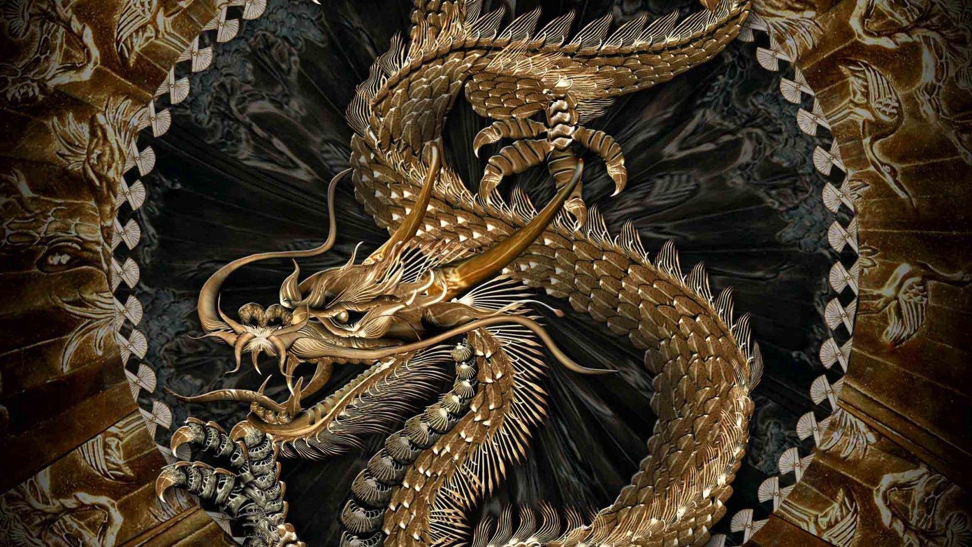 1920x1080 Chinese Dragon Wallpaper