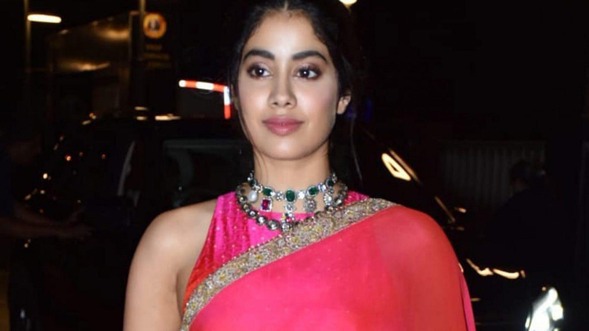 1920x1080 Designer Saris From Janhvi Kapoor's Collection That Are Wedding Season Must Haves