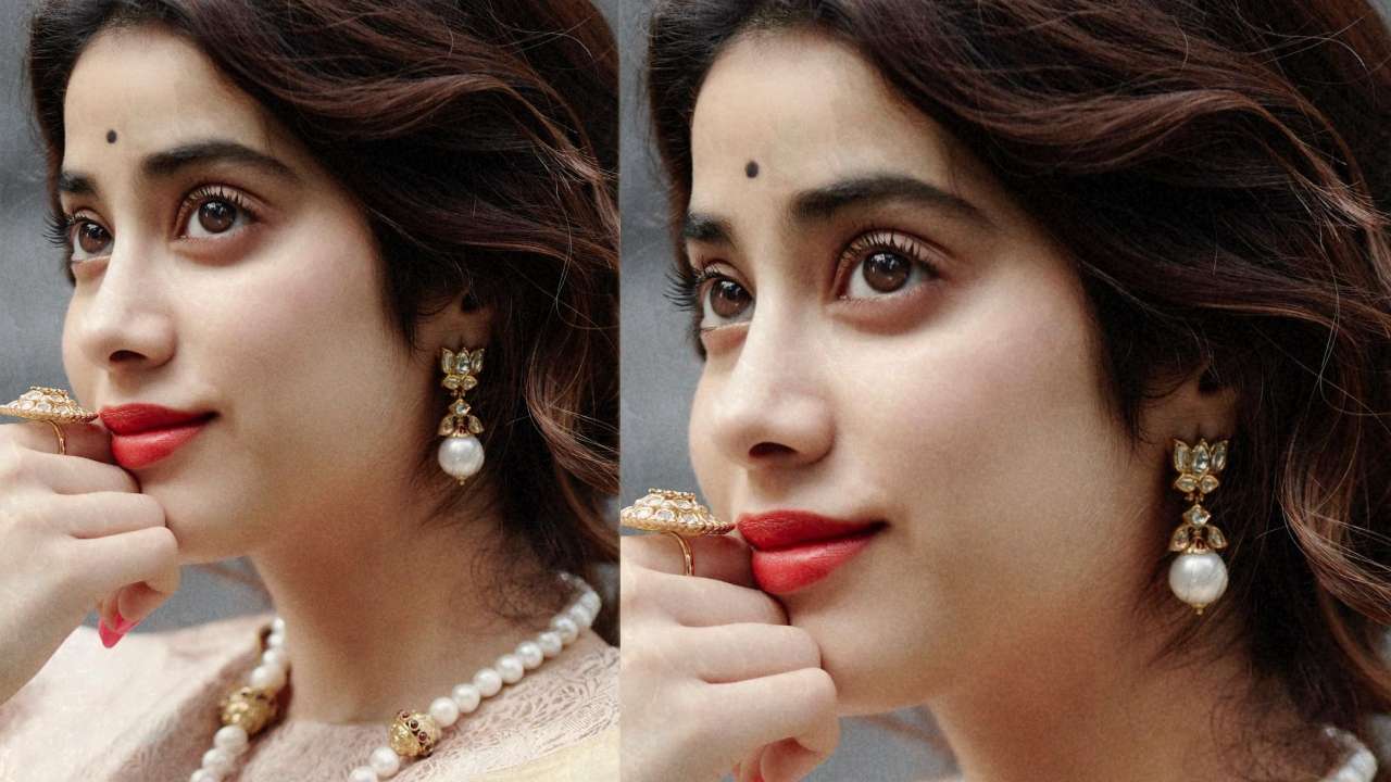 1280x720 Janhvi Kapoor just pretended to live in the 1950s and it's beautiful!