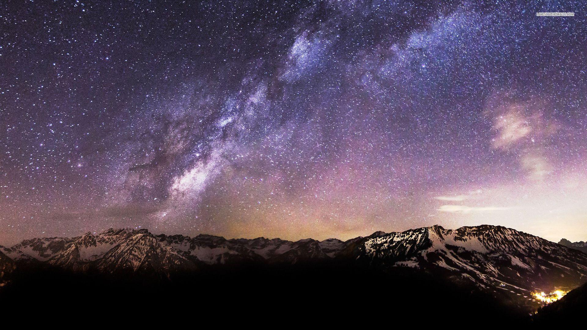 1920x1080 Milky Way Wallpaper. Milky Way Wallpaper