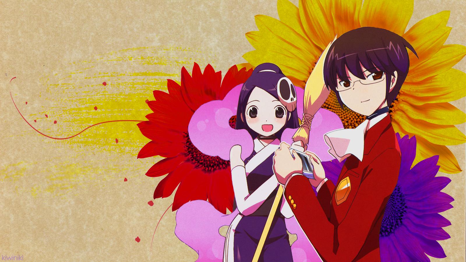 1600x900 The World God Only Knows Wallpaper: Sunflowers
